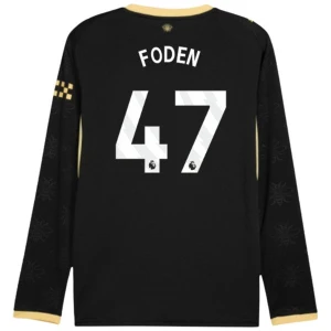 Manchester City Fußballtrikot 2026-27 Phil Foden #47 Auswärtstrikot Herren Langarm