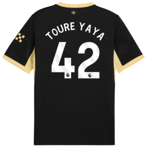 Manchester City Fußballtrikot 2026-27 Toure Yaya #42 Auswärtstrikot Herren