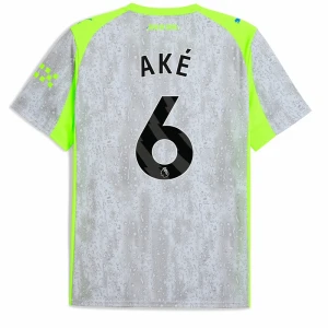 Manchester City Fußballtrikot Ake #6 2025-26 Ausweichtrikot Herren