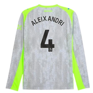 Manchester City Fußballtrikot Aleixandri #4 2025-26 Ausweichtrikot Herren Langarm