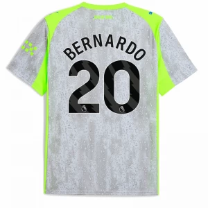 Manchester City Fußballtrikot Bernardo Silva #20 2025-26 Ausweichtrikot Herren