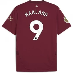 Manchester City Fußballtrikot Erling Haaland #9 2024-25 Ausweichtrikot Herren