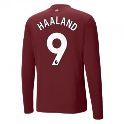 Manchester City Fußballtrikot Erling Haaland #9 2024-25 Ausweichtrikot Herren Langarm