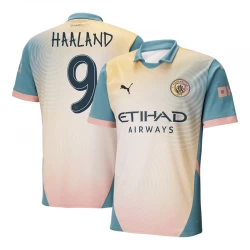 Manchester City Fußballtrikot Erling Haaland #9 2024-25 Fourthtrikot Herren