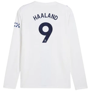 Manchester City Fußballtrikot Erling Haaland #9 2026-27 Ausweichtrikot Herren Langarm