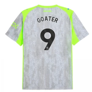 Manchester City Fußballtrikot Goater #9 2025-26 Ausweichtrikot Herren