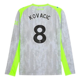 Manchester City Fußballtrikot Kovacic #8 2025-26 Ausweichtrikot Herren Langarm