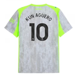 Manchester City Fußballtrikot Kun Aguero #10 2025-26 Ausweichtrikot Herren