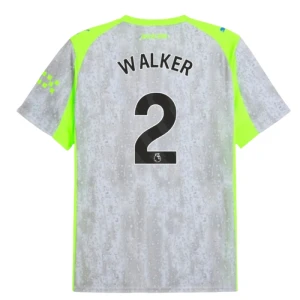 Manchester City Fußballtrikot Kyle Walker #2 2025-26 Ausweichtrikot Herren