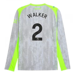 Manchester City Fußballtrikot Kyle Walker #2 2025-26 Ausweichtrikot Herren Langarm
