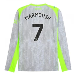 Manchester City Fußballtrikot Marmoush #7 2025-26 Ausweichtrikot Herren Langarm