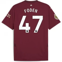 Manchester City Fußballtrikot Phil Foden #47 2024-25 Ausweichtrikot Herren