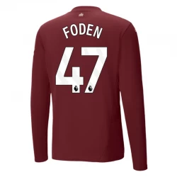 Manchester City Fußballtrikot Phil Foden #47 2024-25 Ausweichtrikot Herren Langarm