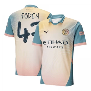 Manchester City Fußballtrikot Phil Foden #47 2024-25 Fourthtrikot Herren