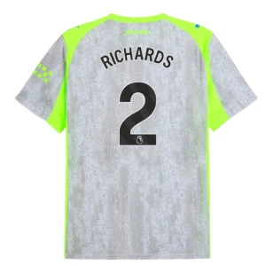 Manchester City Fußballtrikot Richards #2 2025-26 Ausweichtrikot Herren
