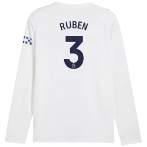 Manchester City Fußballtrikot Ruben #3 2026-27 Ausweichtrikot Herren Langarm
