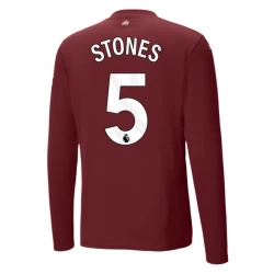 Manchester City Fußballtrikot Stones #5 2024-25 Ausweichtrikot Herren Langarm