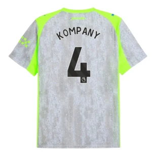Manchester City Fußballtrikot Vincent Kompany #4 2025-26 Ausweichtrikot Herren