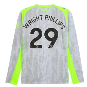 Manchester City Fußballtrikot Wright Phillips #29 2025-26 Ausweichtrikot Herren Langarm