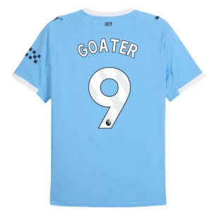 Manchester City Goater #9 Fußballtrikot 2025-26 Heimtrikot Herren