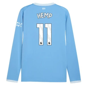 Manchester City Hemp #11 Fußballtrikot 2026-27 Heimtrikot Herren Langarm