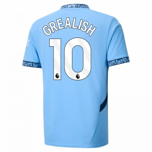 Manchester City Jack Grealish #10 Fußballtrikot 2024-25 Heimtrikot Herren