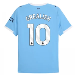 Manchester City Jack Grealish #10 Fußballtrikot 2025-26 Heimtrikot Herren