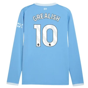 Manchester City Jack Grealish #10 Fußballtrikot 2026-27 Heimtrikot Herren Langarm