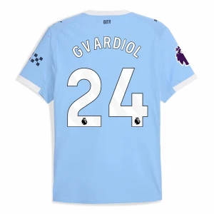 Manchester City Josko Gvardiol #24 Fußballtrikot 2025-26 Heimtrikot Herren