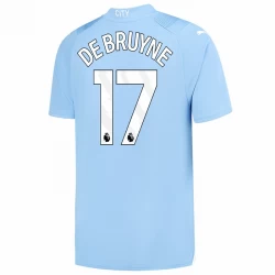 Manchester City Kevin De Bruyne #17 Fußballtrikots 2023-24 Heimtrikot Herren