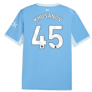 Manchester City Khusanov #45 Fußballtrikot 2026-27 Heimtrikot Herren