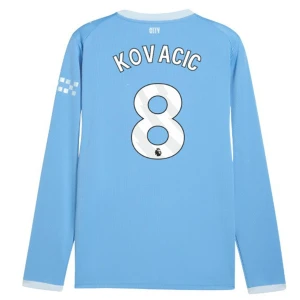 Manchester City Kovacic #8 Fußballtrikot 2026-27 Heimtrikot Herren Langarm