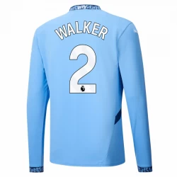 Manchester City Kyle Walker #2 Fußballtrikot 2024-25 Heimtrikot Herren Langarm