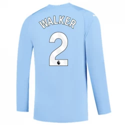 Manchester City Kyle Walker #2 Fußballtrikots 2023-24 Heimtrikot Herren Langarm