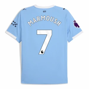 Manchester City Marmoush #7 Fußballtrikot 2025-26 Heimtrikot Herren