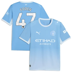 Manchester City Phil Foden #47 Fußballtrikot 2026-27 Heimtrikot Herren