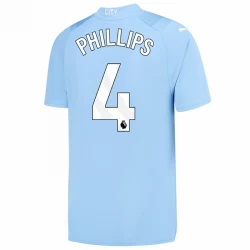 Manchester City Phillips #4 Fußballtrikots 2023-24 Heimtrikot Herren
