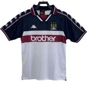 Manchester City Retro Trikot 1997-98 Auswärts Herren