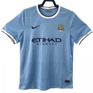 Manchester City Retro Trikot 2013-14 Heim Herren