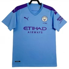 Manchester City Retro Trikot 2019-20 Heim Herren