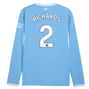 Manchester City Richards #2 Fußballtrikot 2026-27 Heimtrikot Herren Langarm