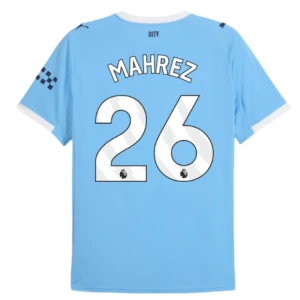 Manchester City Riyad Mahrez #26 Fußballtrikot 2025-26 Heimtrikot Herren