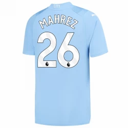 Manchester City Riyad Mahrez #26 Fußballtrikots 2023-24 Heimtrikot Herren