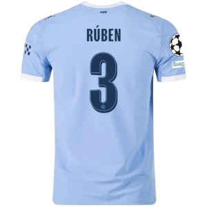 Manchester City Ruben #3 Fußballtrikot 2025-26 Champions League Heimtrikot Herren
