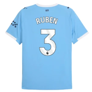 Manchester City Ruben #3 Fußballtrikot 2025-26 Heimtrikot Herren