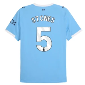 Manchester City Stones #5 Fußballtrikot 2025-26 Heimtrikot Herren