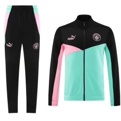 Manchester City Trainingsanzüge Jacke 2024-25 Schwarz Grün