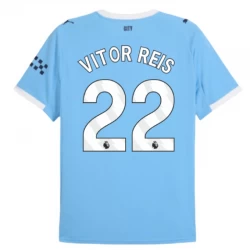 Manchester City Vitor Reis #22 Fußballtrikot 2025-26 Heimtrikot Herren
