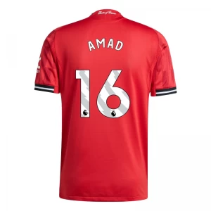 Manchester United Amad #16 Fußballtrikot 2025-26 Heimtrikot Herren