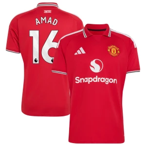 Manchester United Amad #16 Fußballtrikot 2026-27 Heimtrikot Herren